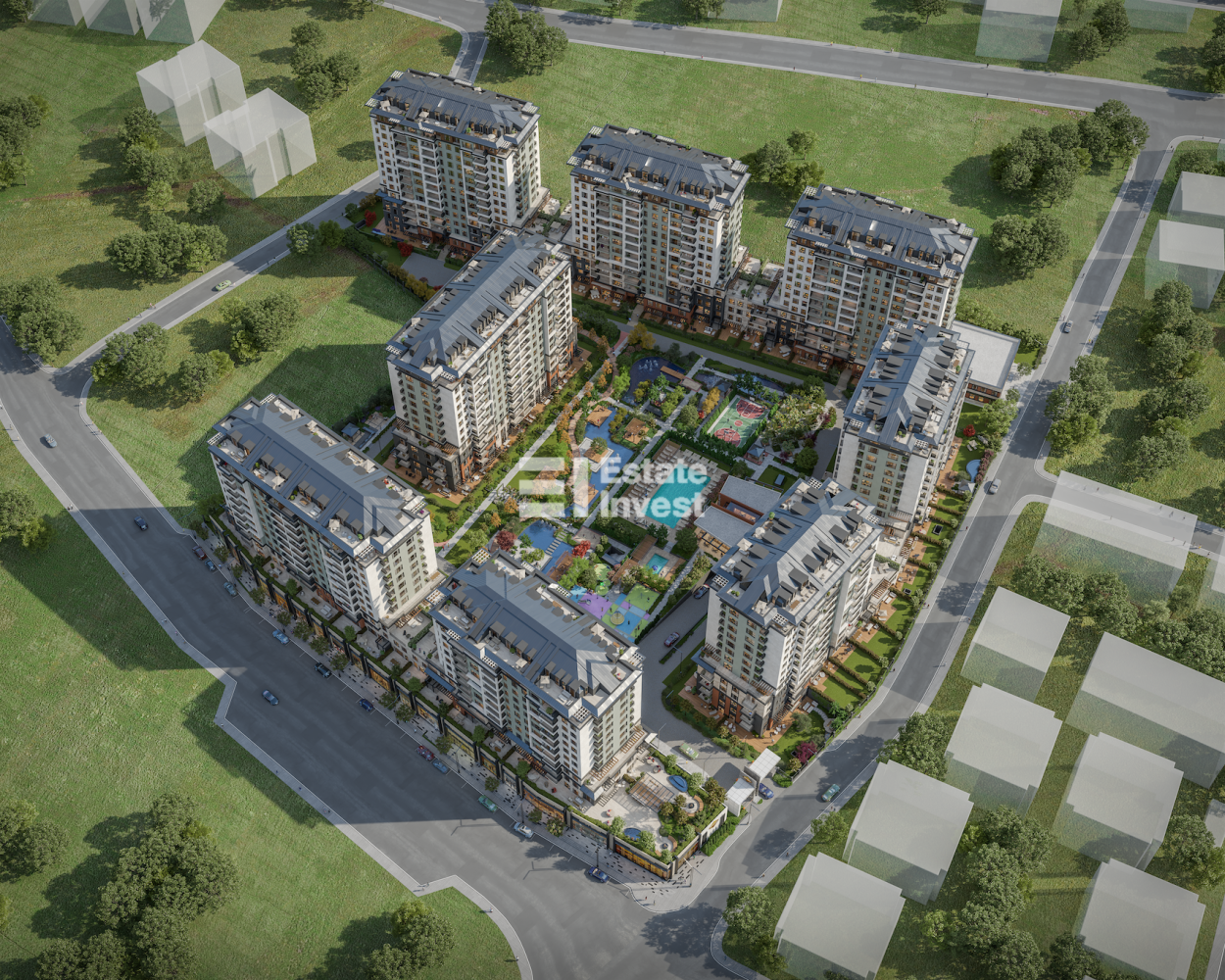 Apartment 4+1 in Istanbul, Turkey No. 19802