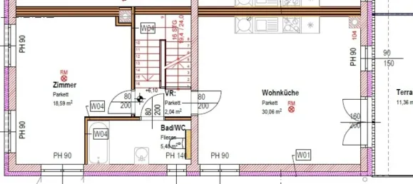4 rooms Duplex in Liesing, Austria No. 181151 4