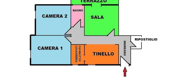 4 rooms Apartment in Bologna, Italy No. 32482 33