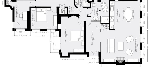 Apartamento de 2 dormitorios en Paris, France No. 299079 14