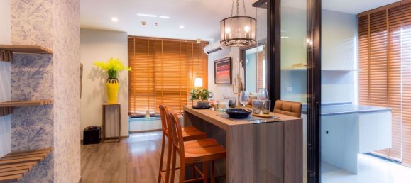 Кондоминиум  с 2 спальнями в The Base Park West Sukhumvit 77, Пляж Рейли, Таиланд № 32315 12