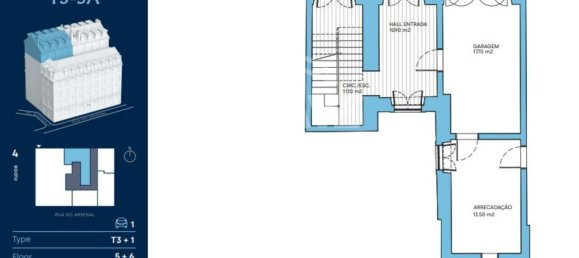 4 bedrooms Apartment in Lisbon, Portugal No. 105234 8