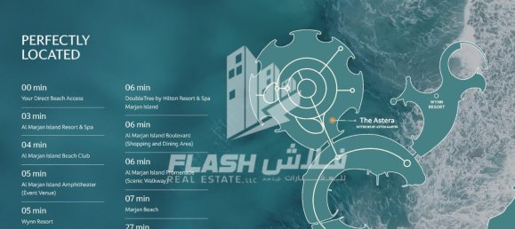 2 Schlafzimmer Wohnung in Al Marjan Island, UAE, Nr. 33197 9