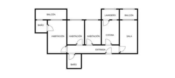 Apartamento T3 em Alzira, Spain N.º 134902 16