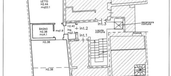 3 rooms Apartment in Ferrara, Italy No. 25118 52