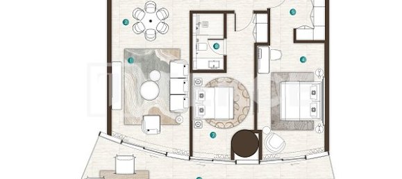 3 bedrooms Apartment for sale in Al Marjan Island, Ras Al Khaimah, UAE № 111337 26