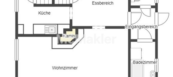 3 غرف نوم تاون هاوس في Chemnitz, Germany رقم 61161 63