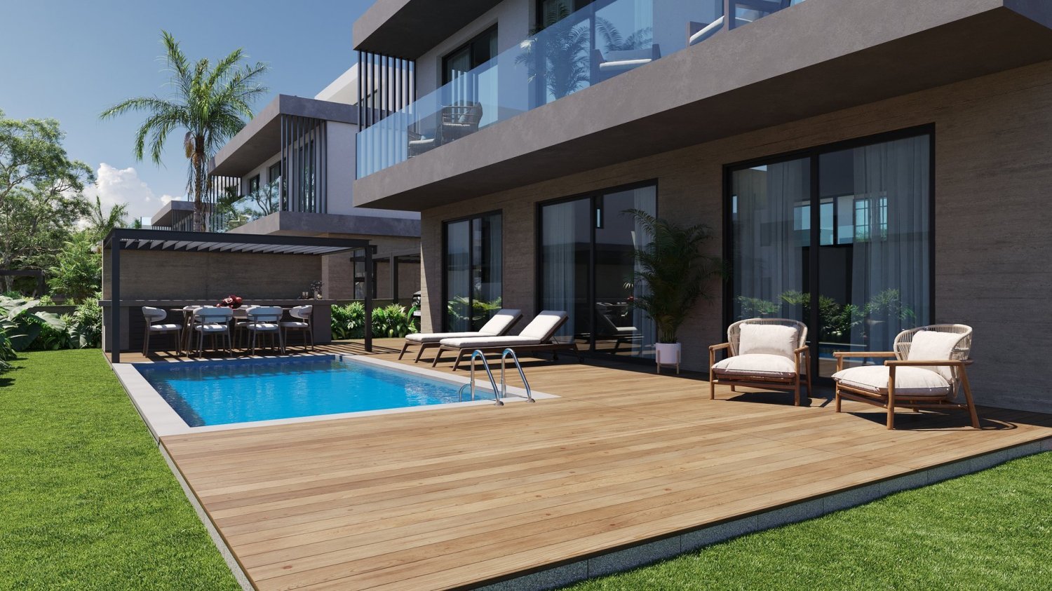 3 Schlafzimmer Villa in Paphos, Cyprus, Nr. 20098