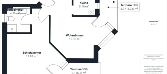 1 غرف نوم شقة في Cham, Germany رقم 292243 3