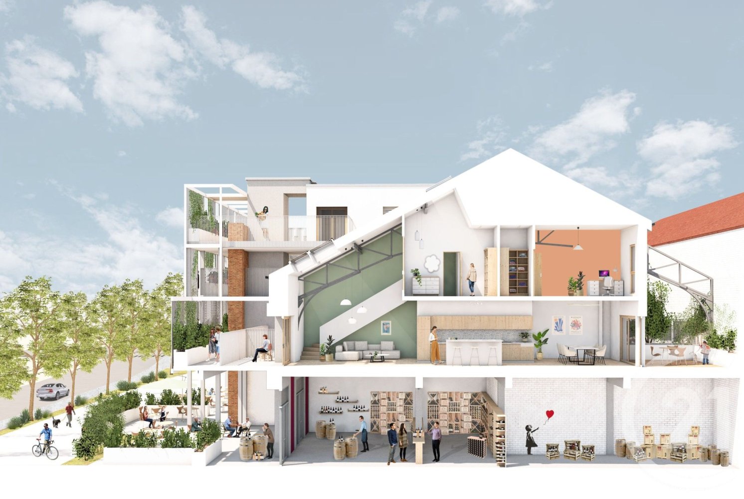 3 Schlafzimmer Doppelhaus in Mulhouse, France, Nr. 156460