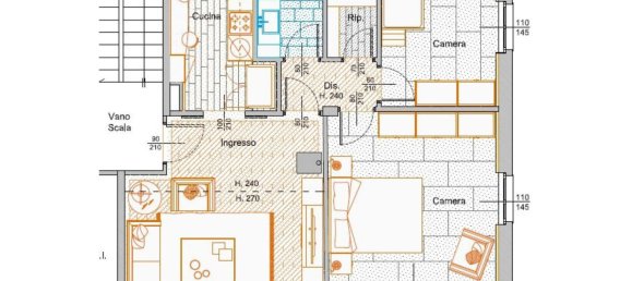 3 chambres Appartement à Villa d'Almè, Italy No. 316099 4