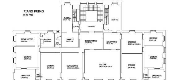 33 rooms Villa in Capannori, Italy No. 181946 21