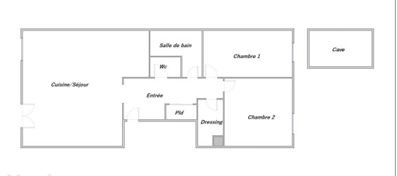 2 chambres Appartement à Vandœuvre-lès-Nancy, France No. 229621 14