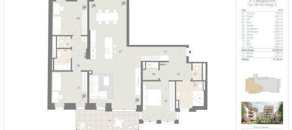 4 rooms Apartment in Wieden, Austria No. 2035 15