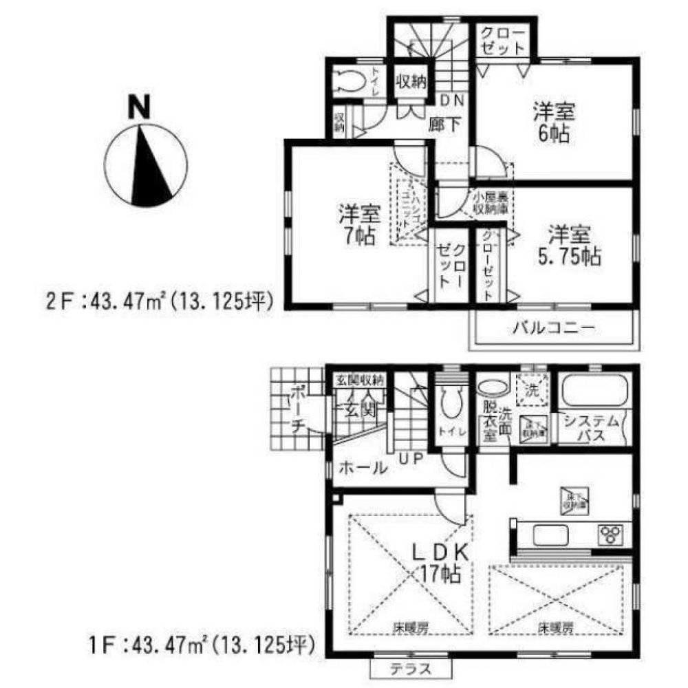 Casa de 3 dormitorios en Tokyo, Japan No. 7022