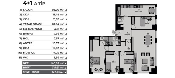2غرفة شقة في Istanbul, Turkey رقم 28164 25