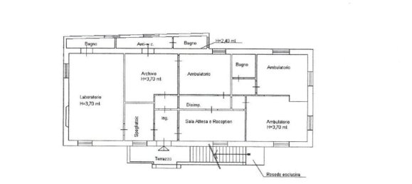 Büro in Seravezza, Italy 150m², Nr. 152971 39