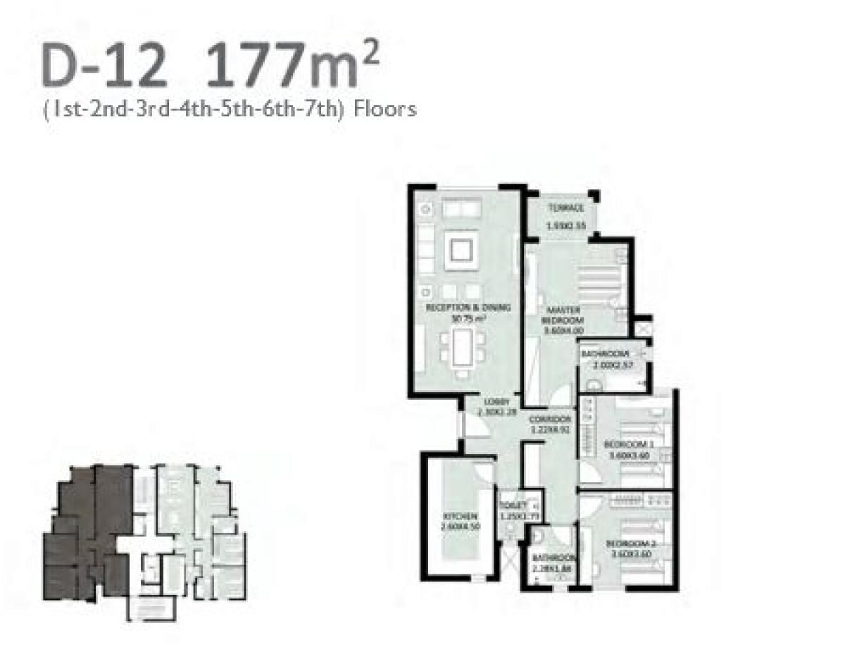 3 bedrooms Condo in New Capital City, Egypt No. 2408