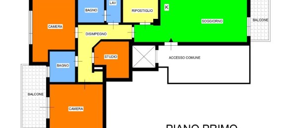 3 rooms Apartment in Legnano, Italy No. 29416 44