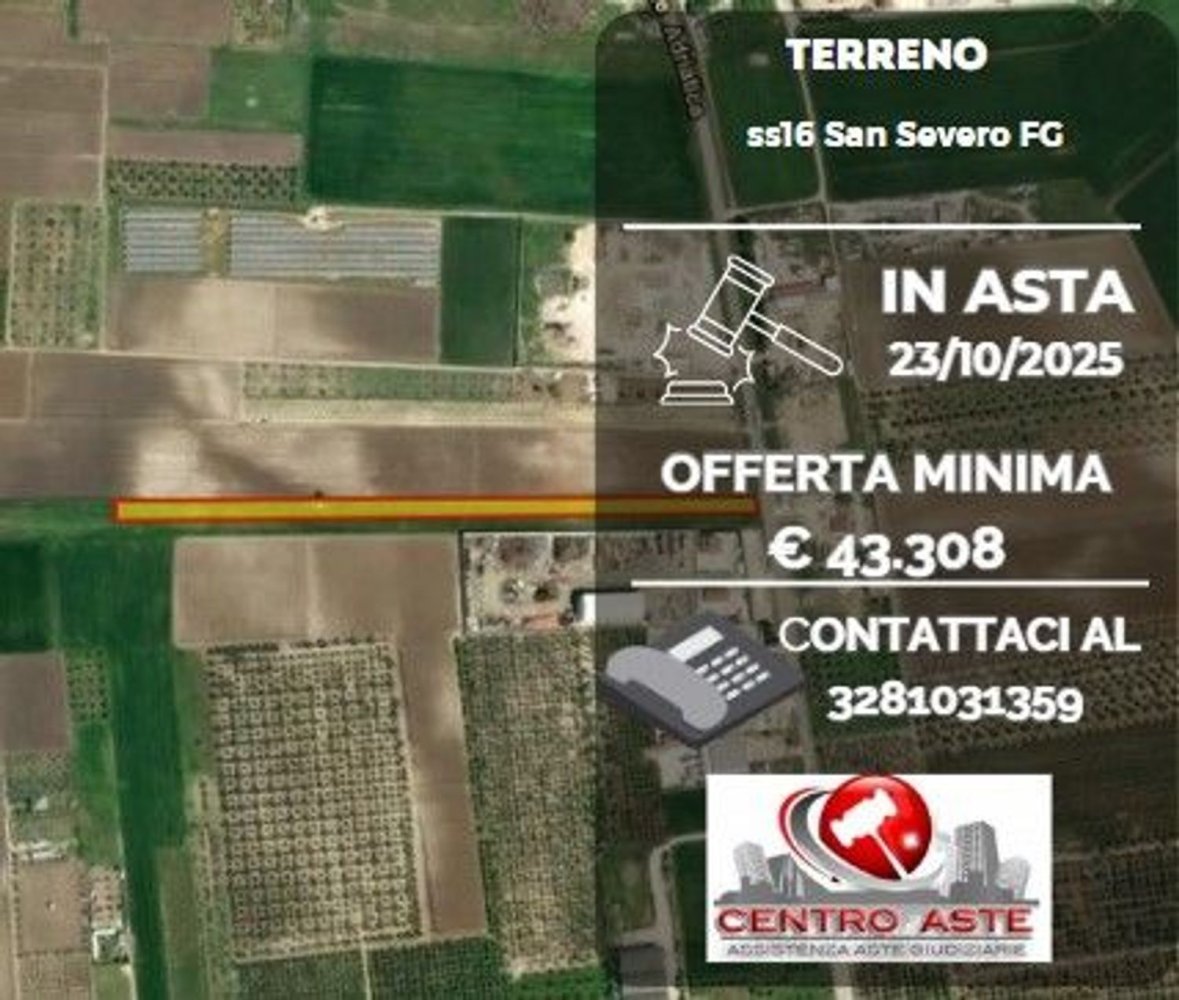 Terreno em San Severo, Italy 25664 m² N.º 275127