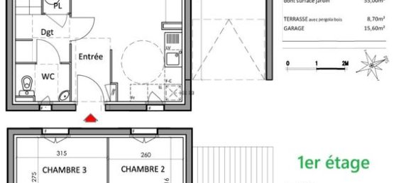 Вилла с 3 спальнями в Валлорис, Франция № 321958 3