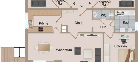 4-salle Appartement à Boblingen, Germany No. 246946 16