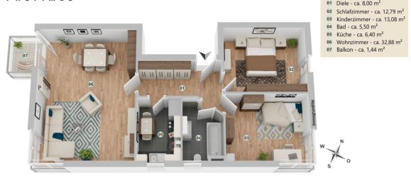 2 Schlafzimmer Wohnung in Bad Tölz-Wolfratshausen, Germany, Nr. 371527 12