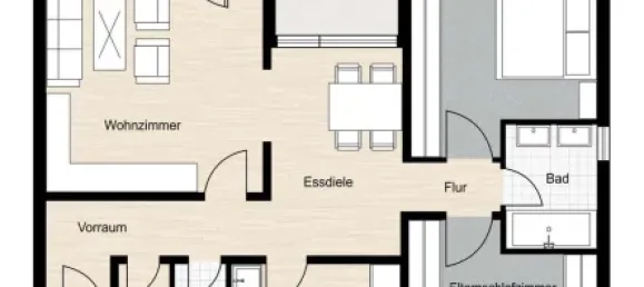 3 rooms Apartment in Wurzburg, Germany No. 30283 10