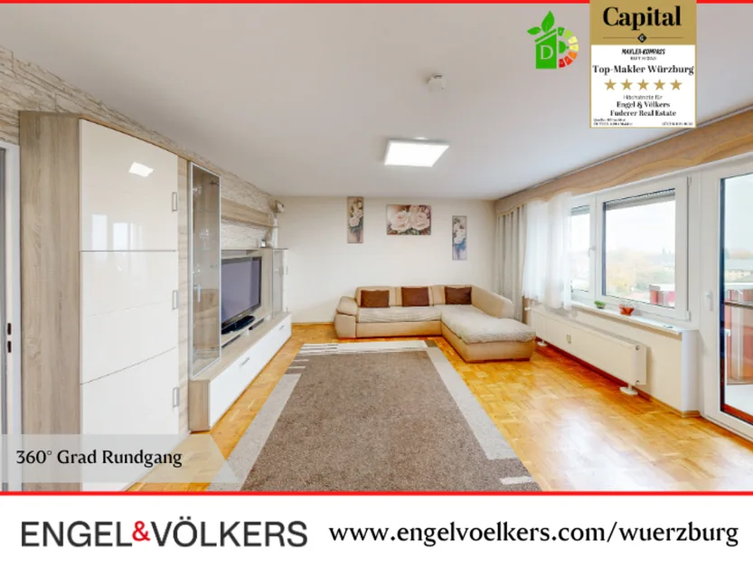 3 rooms Apartment in Wurzburg, Germany No. 30283