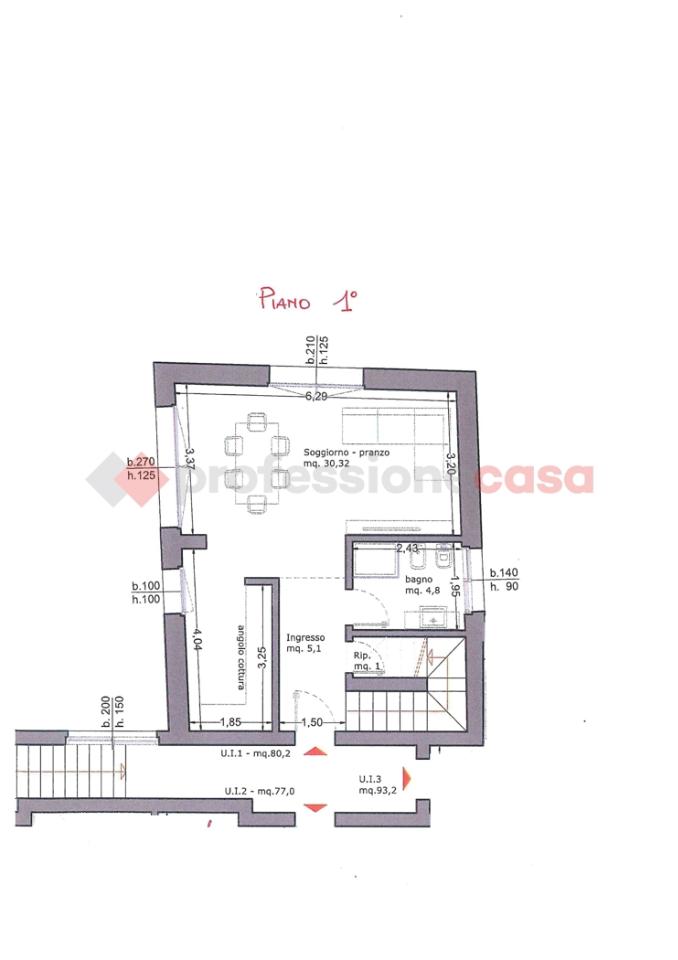 4 rooms Duplex in Montelupo Fiorentino, Italy No. 13193