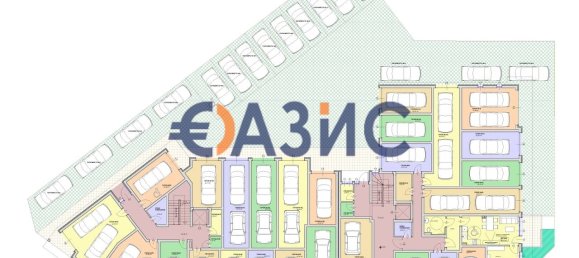 Квартира с 1 спальней в Поморие, Болгария № 381 13