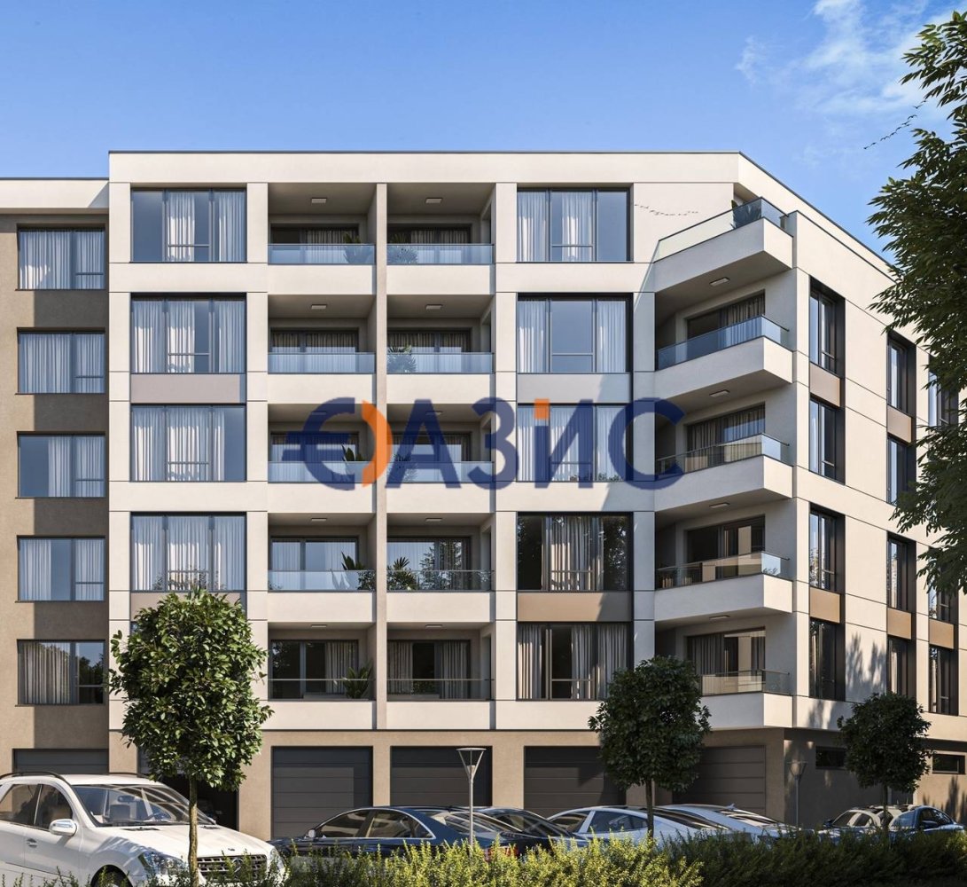 Квартира с 1 спальней в Поморие, Болгария № 381