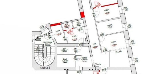 Офис с 6 комнатами в Вена, Австрия № 20044 19