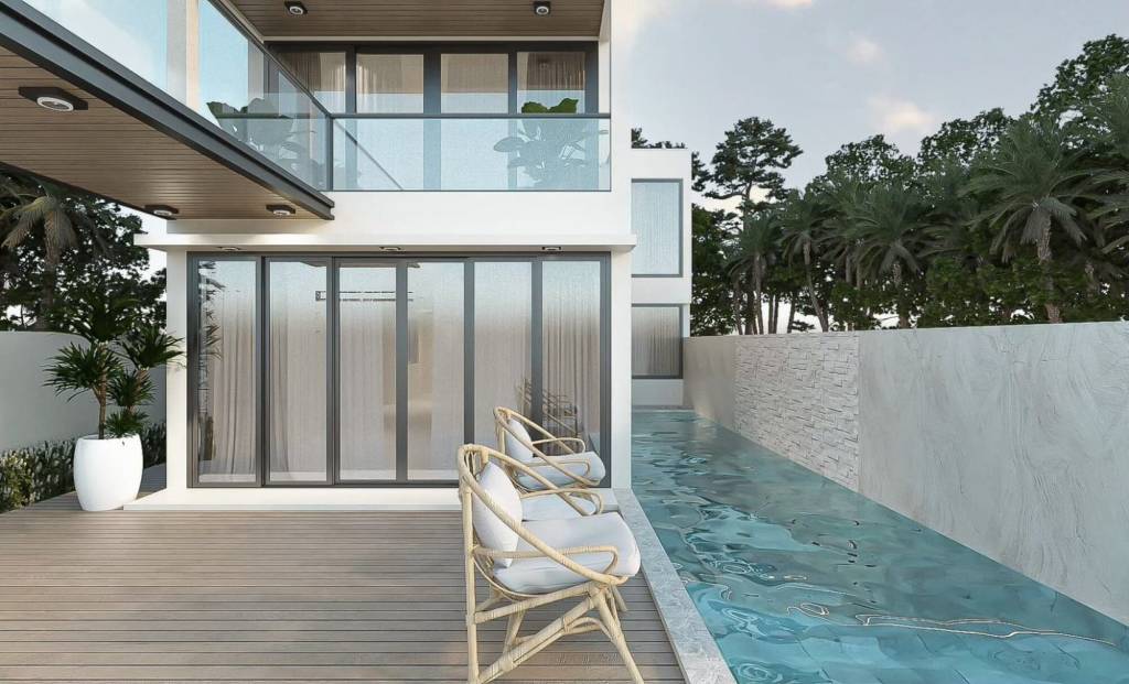 3 Schlafzimmer Villa in Chalong, Thailand, Nr. 58454