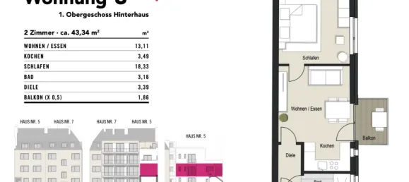 Apartamento de 1 dormitorio en Cologne, Germany No. 284771 7