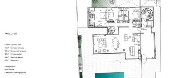 3 Schlafzimmer Wohnung in Nicosia, Cyprus, Nr. 17934 2