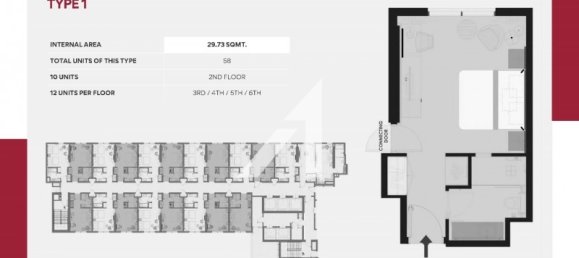 Коммерческая недвижимость 897.4м² в Джумейра Вилладж Серкл, ОАЭ № 56255 4