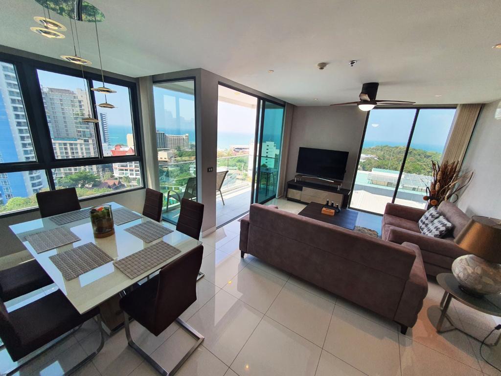 2 dormitorios condominium en venta en Pattaya, Chonburi, Eastern Thailand, Thailand № 9169