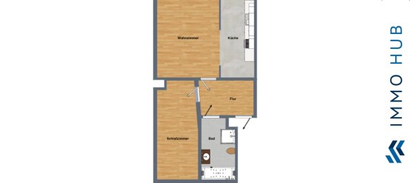 2 rooms Apartment in Leipzig, Germany No. 62458 19