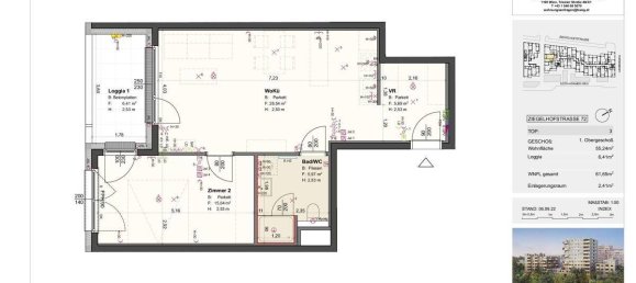 1 bedroom Apartment in Vienna, Austria No. 139747 3