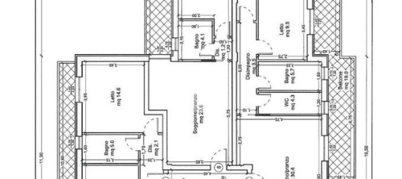 3غرفة شقة في Baronissi, Italy رقم 4346 17