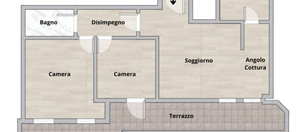 3 rooms Apartment in Avezzano, Italy No. 25524 25