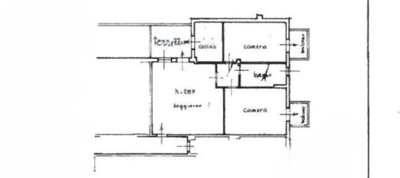 Квартира с 3 комнатами в Вилла Карчина, Италия № 335568 6