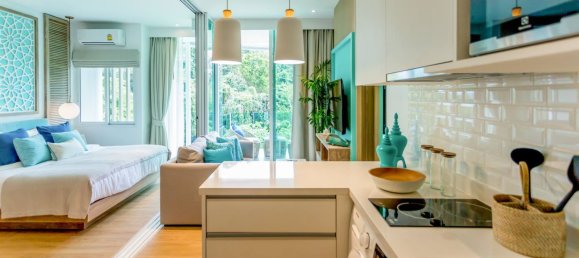 Apartamento com 1 quarto em condomínio em Grand Breeze Park Condotel Phuket, Thailand N.º 28147 8