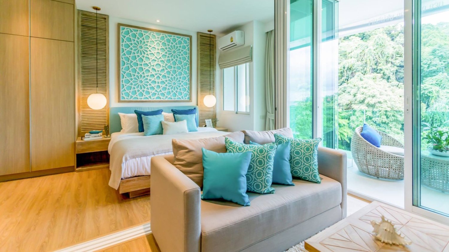Apartamento com 1 quarto em condomínio em Grand Breeze Park Condotel Phuket, Thailand N.º 28147
