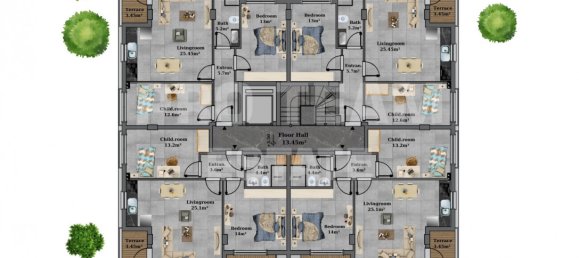 3 rooms Apartment in Dosemealti, Turkey No. 27151 22