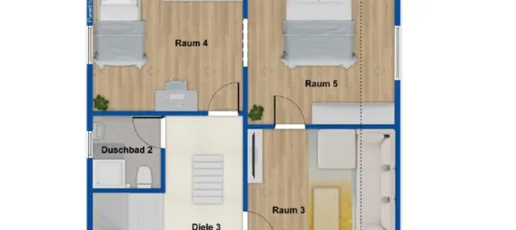 6-Zimmer Haus in Ludwigshafen am Rhein, Germany, Nr. 39916 13