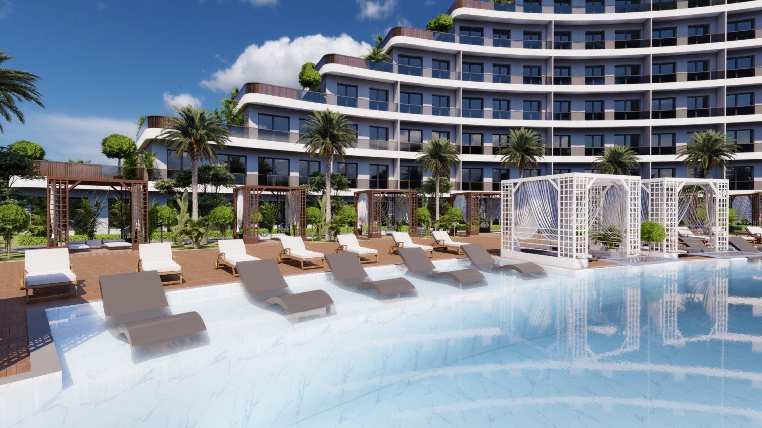 Apartment 2+1 in Sea Magic Garden, Aksu, Turkey No. 40102