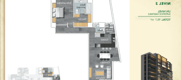 3 غرف نوم شقة في Jalisco, Mexico رقم 146994 2