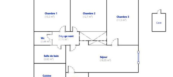 3 غرف نوم شقة في Argenteuil, France رقم 304403 13